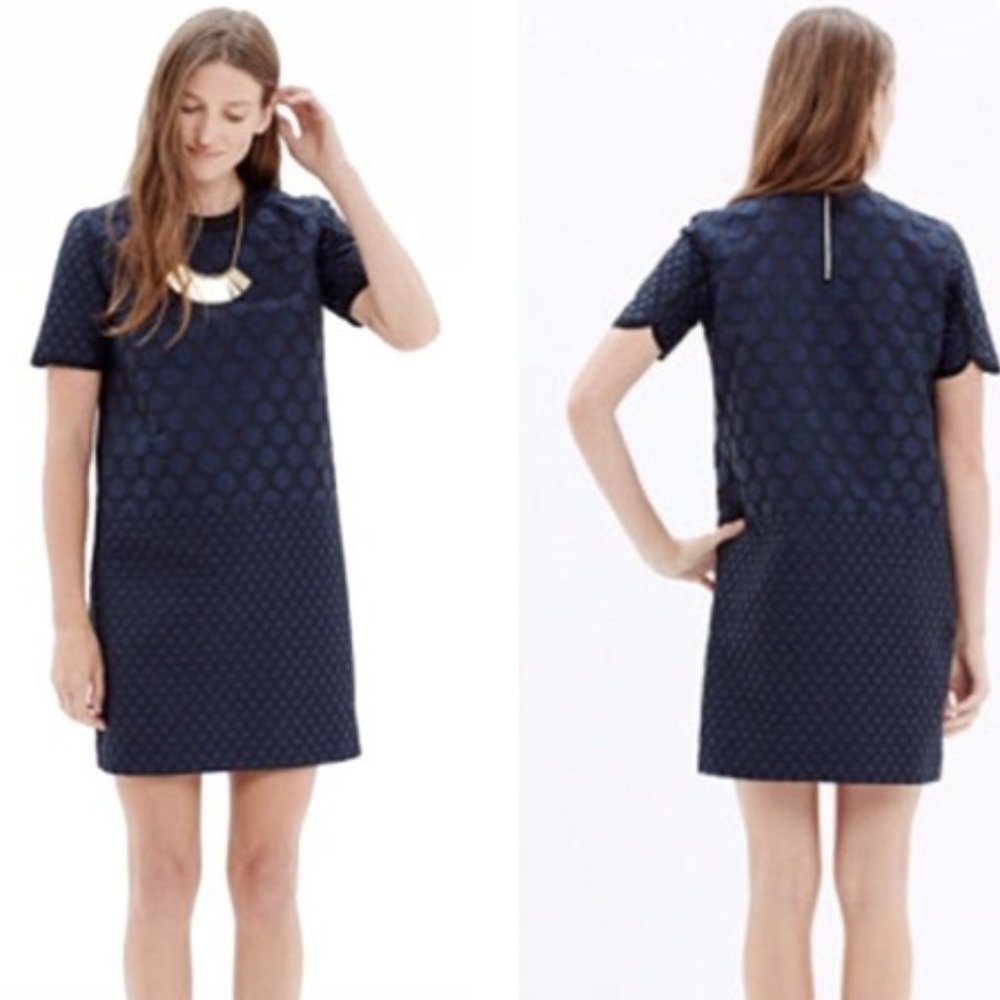 Madewell Mood Dot Shift Dress